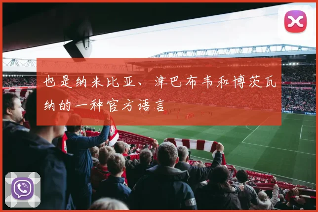 也是纳米比亚、津巴布韦和博茨瓦纳的一种官方语言